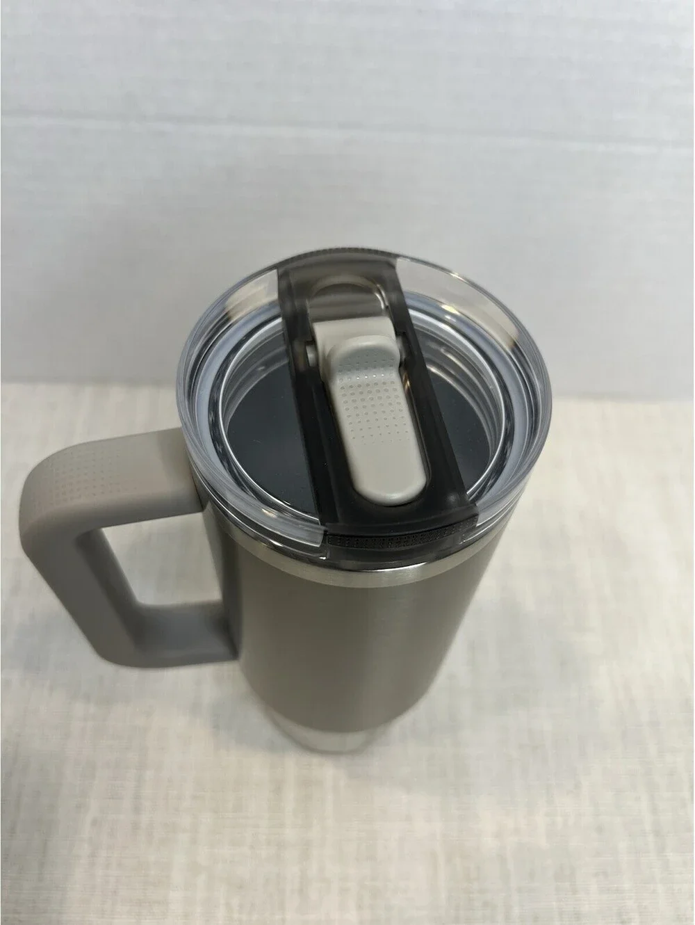 Stanley Quencher ProTour 30 oz Insulated Stainless Tumbler w/ Handle Lid Ash